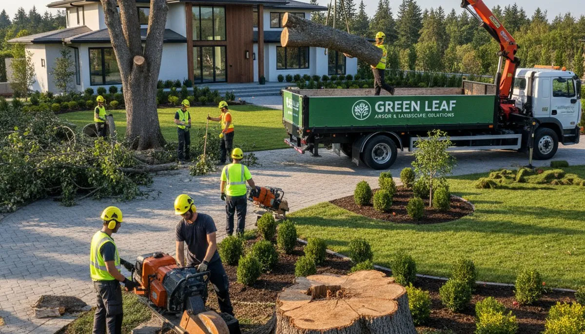 Professional landscaping and tree removal in Sarasota, FL by Chop Hop Tree experts