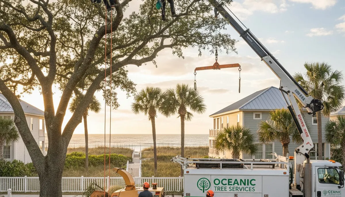Professional tree removal service in Sarasota FL by licensed arborists