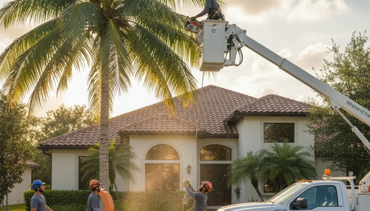 Professional tree removal service in Sarasota FL by certified arborists